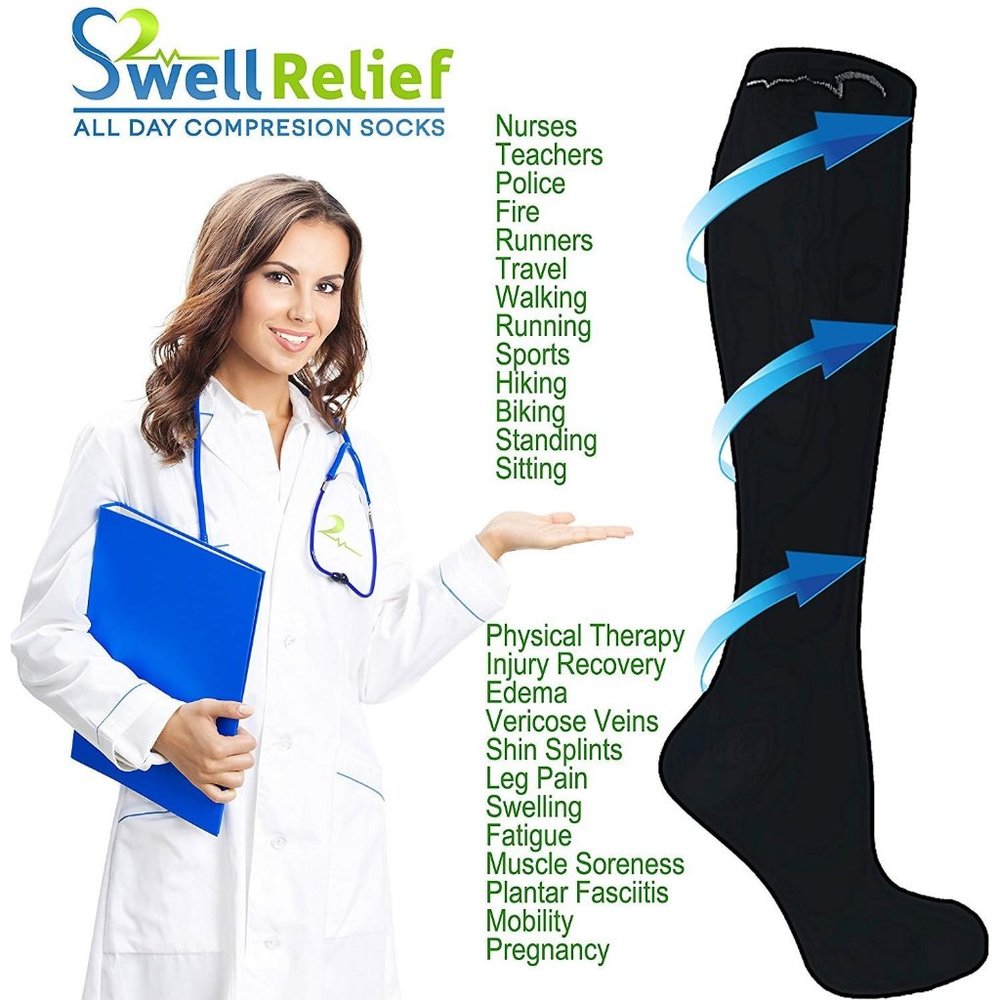 Swell Relief Mens And Womens 4 Pair Extra Soft Com View 5